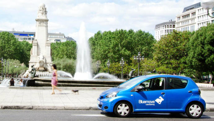 La empresa de carsharing Bluemove pasará a llamarse Ubeeqo