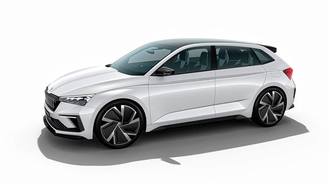 Skoda Vision RS lateral